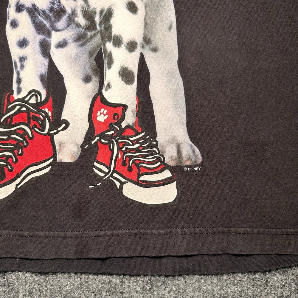 Vintage‎ Disney Cut Tag 101 Dalmatians Movie Unisex Shirt Size Measures Large - Picture 7 of 8